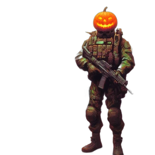 mask, weapon, robot, staff transparent PNG cut-out