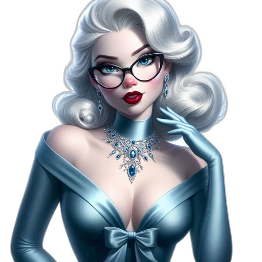 jewelry, dress, comic book art, fantasy art transparent PNG cut-out