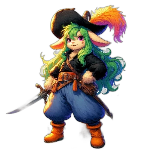 staff, weapon, hat, fantasy art transparent PNG cut-out