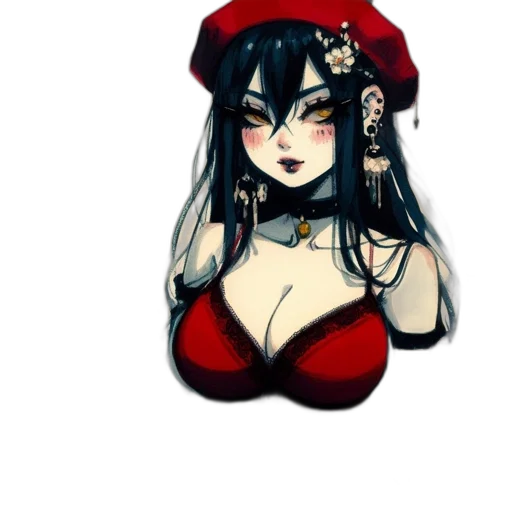 hat, dress, crown, jewelry transparent PNG cut-out