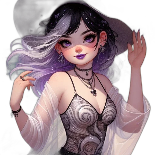 dress, mask, face, staff transparent PNG cut-out