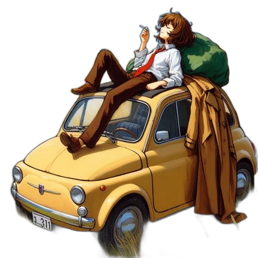 car, furniture, concept art, anime transparent PNG cut-out