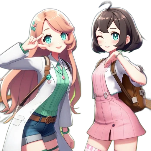 staff, jacket, anime, concept art transparent PNG cut-out
