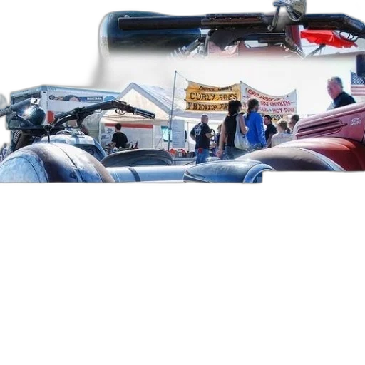 weapon, car, staff, robot transparent PNG cut-out