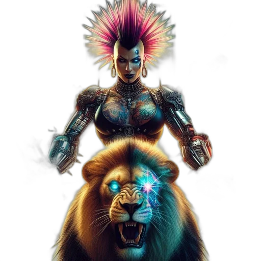 animal, concept art, fantasy art, comic book art transparent PNG cut-out