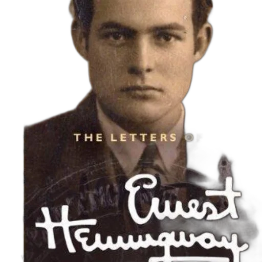 cover, letters, ernest, hemingway transparent PNG cut-out