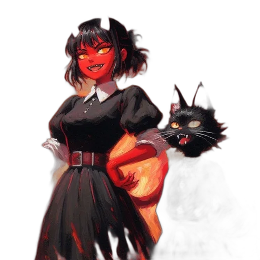 dress, creature, mask, concept art transparent PNG cut-out