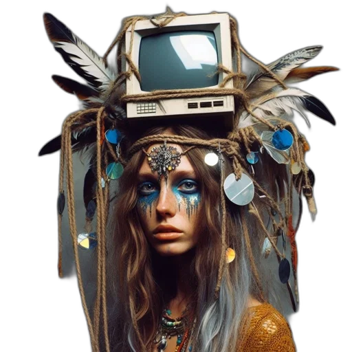 mask, robot, crown, jewelry transparent PNG cut-out