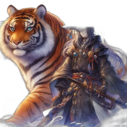 animal, dragon, sword, weapon transparent PNG cut-out