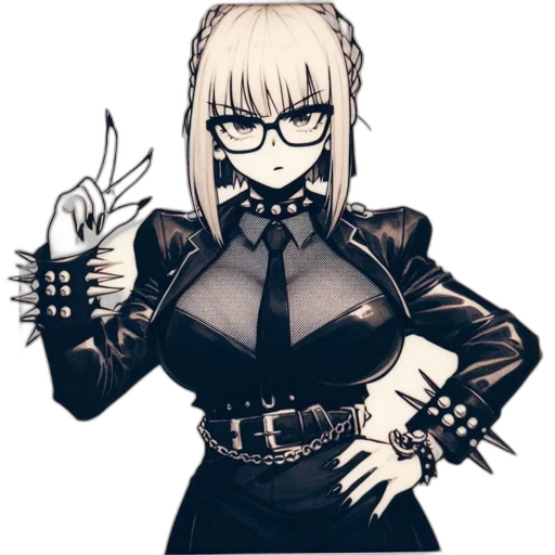 staff, dress, jacket, weapon transparent PNG cut-out