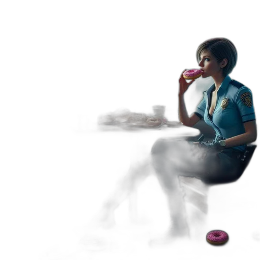 food, dress, robot, staff transparent PNG cut-out