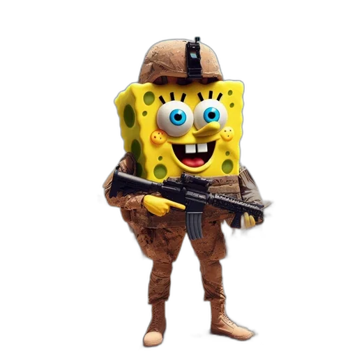 weapon, animal, hat, creature transparent PNG cut-out