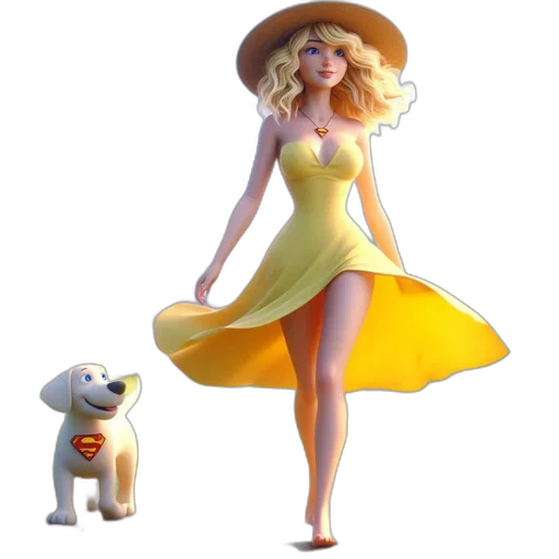 dress, concept art, 3d render, fantasy art transparent PNG cut-out
