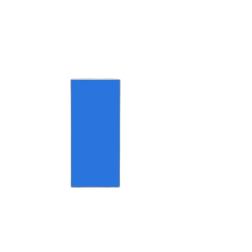 robot, pixel art, blue, monochrome transparent PNG cut-out