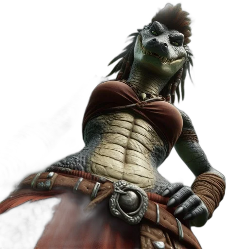 dragon, animal, staff, creature transparent PNG cut-out
