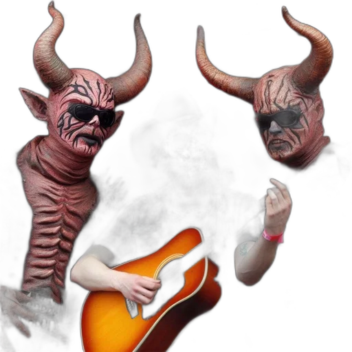 mask, creature, concept art, fantasy art transparent PNG cut-out