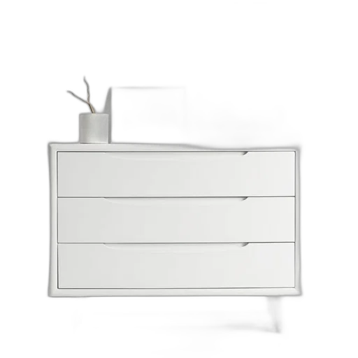 furniture, 3d render, photorealistic, monochrome transparent PNG cut-out