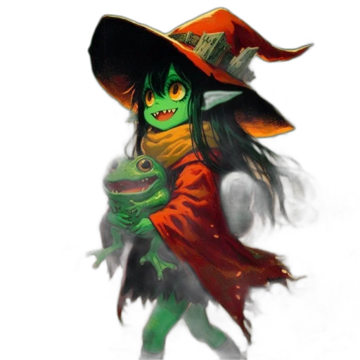 staff, creature, mask, hat transparent PNG cut-out