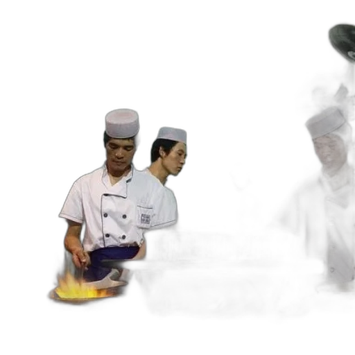 staff, food, hat, mask transparent PNG cut-out