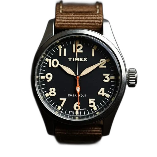 timex, originals, scout, military transparent PNG cut-out