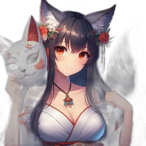 staff, dress, jewelry, anime transparent PNG cut-out