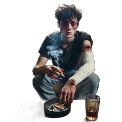 jacket, food, face, robot transparent PNG cut-out