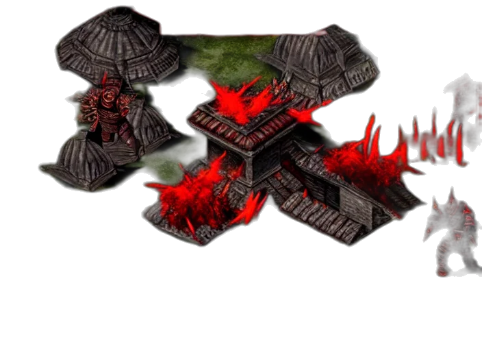 concept art, pixel art, fantasy art, 3d render transparent PNG cut-out