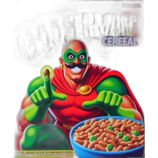 food, mask, creature, comic book art transparent PNG cut-out