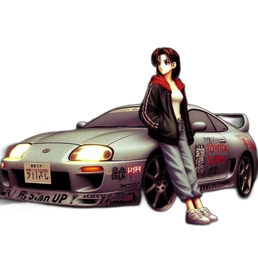 car, jacket, anime, concept art transparent PNG cut-out