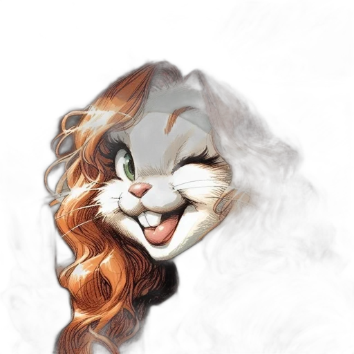 mask, face, hair, animal transparent PNG cut-out