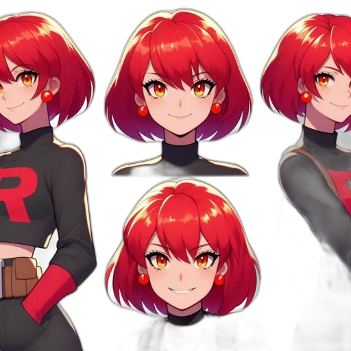 anime, concept art, pixel art, cartoon transparent PNG cut-out