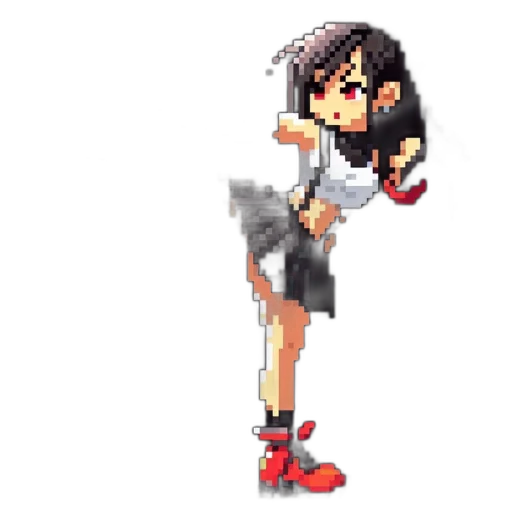 weapon, staff, dress, shoes transparent PNG cut-out