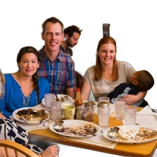 food, staff, furniture, robot transparent PNG cut-out