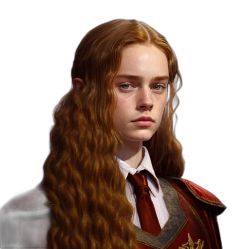 hair, crown, face, staff transparent PNG cut-out