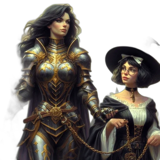 fantasy art, concept art, comic book art, pixel art transparent PNG cut-out