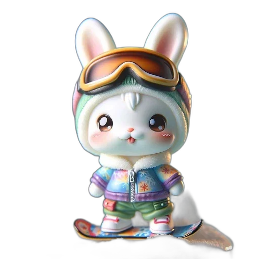 staff, 3d render, concept art, pastel transparent PNG cut-out