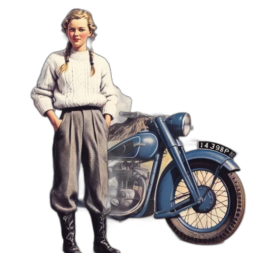 jacket, dress, car, weapon transparent PNG cut-out