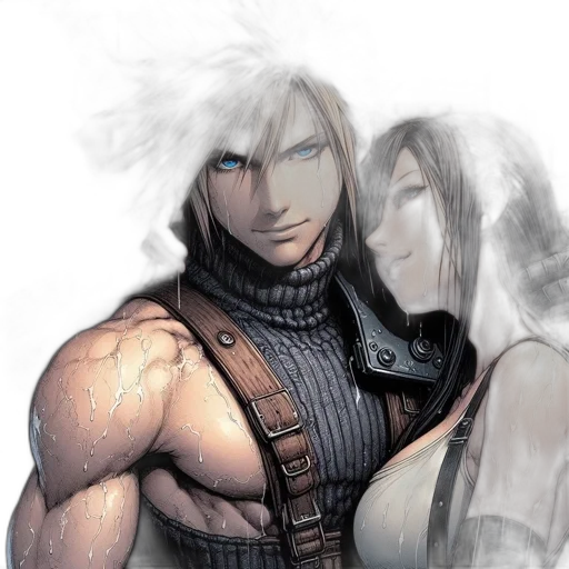 sword, weapon, face, fantasy art transparent PNG cut-out