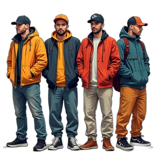 jacket, staff, concept art, pixel art transparent PNG cut-out