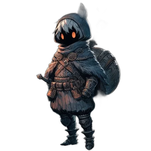 creature, jacket, staff, animal transparent PNG cut-out