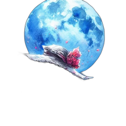 umbrella, dragon, flower, staff transparent PNG cut-out