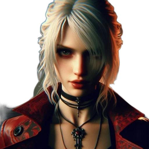 face, jacket, staff, concept art transparent PNG cut-out
