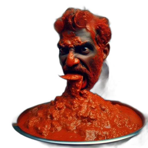 face, mask, food, creature transparent PNG cut-out