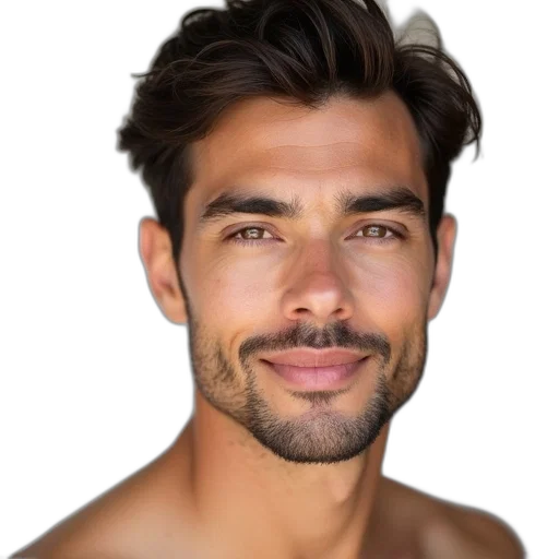 face, hair, mask, animal transparent PNG cut-out