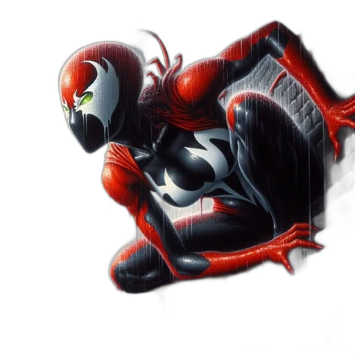animal, mask, creature, comic book art transparent PNG cut-out
