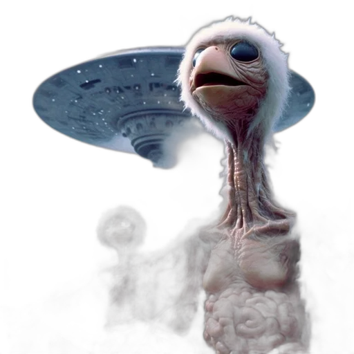creature, animal, staff, robot transparent PNG cut-out