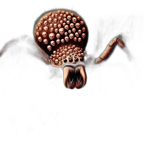 creature, animal, staff, hair transparent PNG cut-out