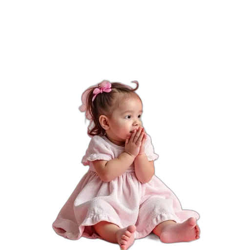 dress, photorealistic, happy, 3rd transparent PNG cut-out