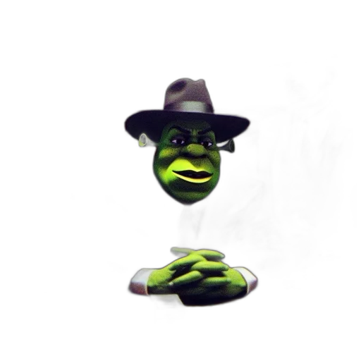 mask, hat, creature, staff transparent PNG cut-out
