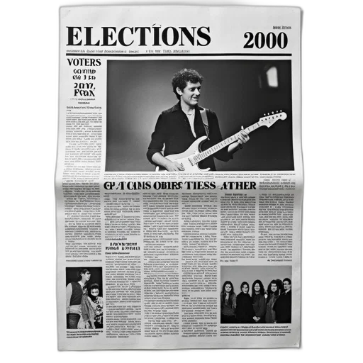 black, white, newspaper, page transparent PNG cut-out